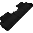 Load image into Gallery viewer, 3D MAXpider 2012-2013 Honda Civic Coupe Kagu 2nd Row Floormats - Black - Main Product View