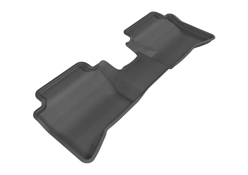 3D MAXpider 2012-2013 Kia Rio/Rio5 Kagu 2nd Row Floormats - Black - Main Product View