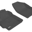 Load image into Gallery viewer, 3D MAXpider 2012-2015 Toyota Prius C Kagu 1st Row Floormat - Black - Main Product View