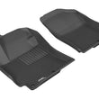 Load image into Gallery viewer, 3D MAXpider 2012-2017 Hyundai Accent Kagu 1st Row Floormat - Black - Main Product View