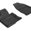 Load image into Gallery viewer, 3D MAXpider 2012-2017 Hyundai Azera Kagu 1st Row Floormat - Black - Main Product View