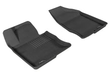 Load image into Gallery viewer, 3D MAXpider 2012-2017 Hyundai Azera Kagu 1st Row Floormat - Black - Main Product View
