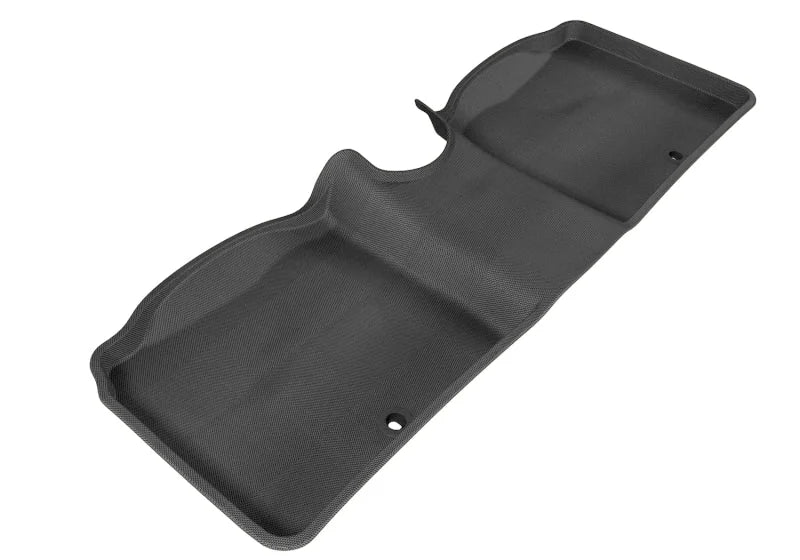 3D MAXpider 2012-2017 Hyundai Azera Kagu 2nd Row Floormats - Black - Main Product View