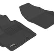 Load image into Gallery viewer, 3D MAXpider 2012-2017 Toyota Prius/Prius V Kagu 1st Row Floormat - Black - Main Product View
