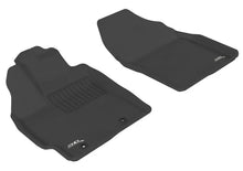 Load image into Gallery viewer, 3D MAXpider 2012-2017 Toyota Prius/Prius V Kagu 1st Row Floormat - Black - Main Product View