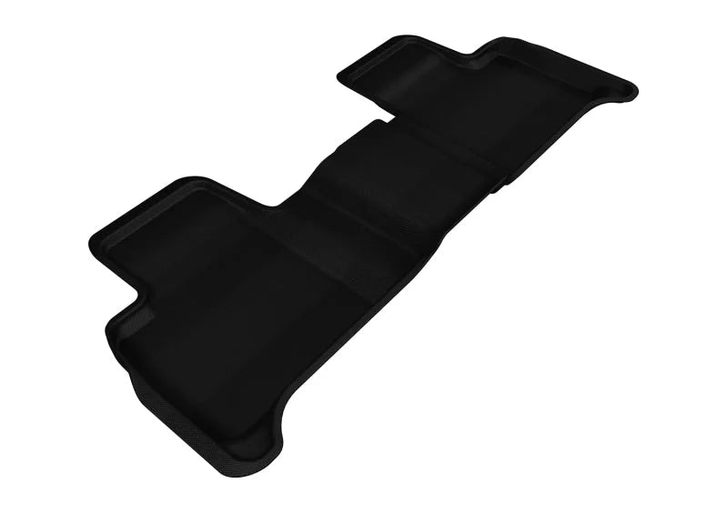 3D MAXpider 2012-2018 Mercedes-Benz GLE-Class/GLS-Class/ML-Class Kagu 2nd Row Floormats - Black - Main Product View