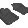 Load image into Gallery viewer, 3D MAXpider 2012-2019 Fiat 500/500E Kagu 1st Row Floormat - Black - Main Product View