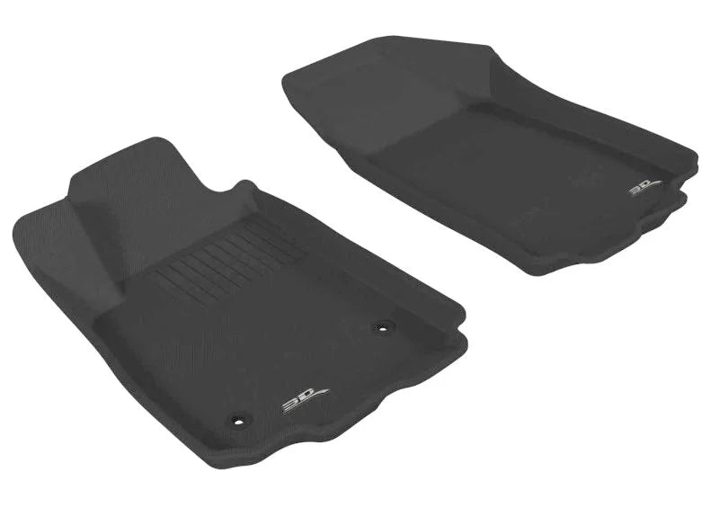 3D MAXpider 2012-2020 Chevrolet Sonic Kagu 1st Row Floormat - Black - Main Product View