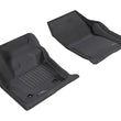 Load image into Gallery viewer, 3D MAXpider 2013-2016 Ford/Lincoln Fusion/MKZ Kagu 1st Row Floormat - Black - Main Product View