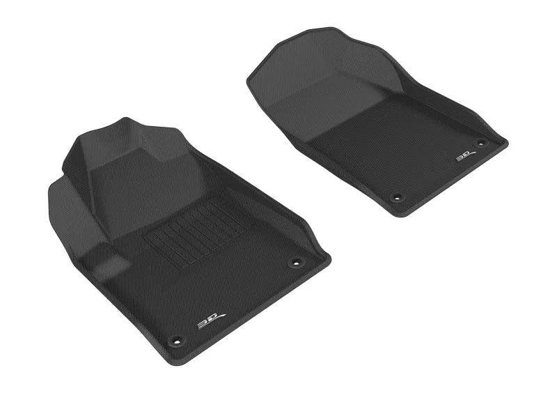 3D MAXpider 2013-2017 Dodge Dart Kagu 1st Row Floormat - Black - Main Product View