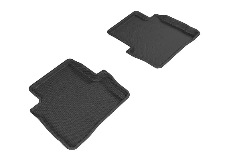 3D MAXpider 2013-2017 Dodge Dart Kagu 2nd Row Floormats - Black - Main Product View