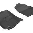 Load image into Gallery viewer, 3D MAXpider 2013-2018 Toyota RAV4/RAV4 Hybrid Kagu 1st Row Floormat - Black - Main Product View