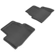 Load image into Gallery viewer, 3D MAXpider 2013-2019 Cadillac ATS/ATS-V Kagu 2nd Row Floormats - Black - Main Product View