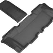 Load image into Gallery viewer, 3D MAXpider 2013-2019 Hyundai Santa Fe/Santa Fe Xl Kagu 3rd Row Floormats - Black - Side View