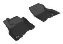 Load image into Gallery viewer, 3D MAXpider 2013-2019 Nissan Leaf Kagu 1st Row Floormat - Black - Main Product View