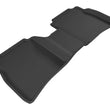 Load image into Gallery viewer, 3D MAXpider 2013-2019 Nissan Sentra Kagu 2nd Row Floormats - Black - Main Product View