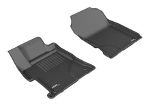 Load image into Gallery viewer, 3D MAXpider 2014-2015 Honda Civic Sedan Kagu 1st Row Floormat - Black - Main Product View