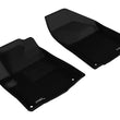 Load image into Gallery viewer, 3D MAXpider 2014-2015 Jeep Cherokee Kagu 1st Row Floormat - Black - Main Product View