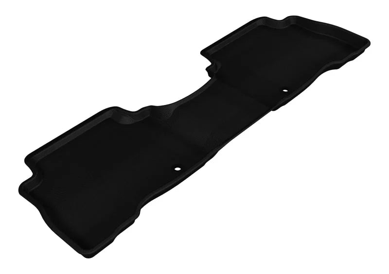 3D MAXpider 2014-2015 Kia Sorento 7-Seats Kagu 2nd Row Floormats - Black - Main Product View