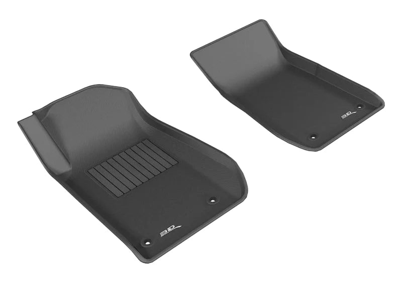 3D MAXpider 2014-2017 Chevrolet SS Kagu 1st Row Floormat - Black - Main Product View
