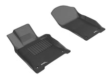 Load image into Gallery viewer, 3D MAXpider 2014-2017 Infiniti Q50 Kagu 1st Row Floormat - Black - Main Product View