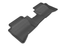 Load image into Gallery viewer, 3D MAXpider 2014-2017 Kia Rio/Rio5 Kagu 2nd Row Floormats - Black - Main Product View