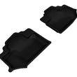 Load image into Gallery viewer, 3D MAXpider 2014-2018 Jeep Wrangler JK 2-Door Kagu 2nd Row Floormats - Black - Main Product View