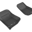 Load image into Gallery viewer, 3D MAXpider 2014-2018 Jeep Wrangler JK 2-Door/Unlimited Kagu 1st Row Floormat - Black - Main Product View
