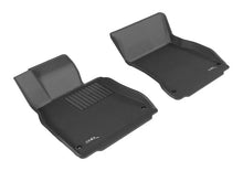Load image into Gallery viewer, 3D MAXpider 2014-2019 Mercedes-Benz S-Class W222 Kagu 1st Row Floormat - Black - Main Product View