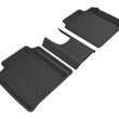 Load image into Gallery viewer, 3D MAXpider 2014-2019 Nissan Versa Note Kagu 2nd Row Floormats - Black - Main Product View