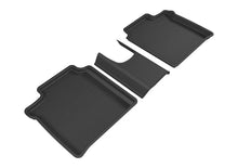 Load image into Gallery viewer, 3D MAXpider 2014-2019 Nissan Versa Note Kagu 2nd Row Floormats - Black - Main Product View