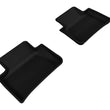 Load image into Gallery viewer, 3D MAXpider 2014-2019 Porsche Macan Kagu 2nd Row Floormats - Black - Main Product View