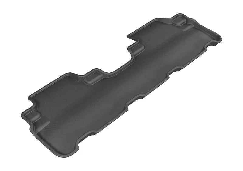 3D MAXpider 2014-2019 Toyota Highlander Kagu 2nd Row Floormats - Black - Main Product View