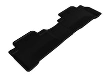 Load image into Gallery viewer, 3D MAXpider 2014-2020 Acura MDX Kagu 2nd Row Floormats - Black - Main Product View