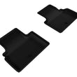 Load image into Gallery viewer, 3D MAXpider 2014-2020 Infiniti Q50/Q60 Kagu 2nd Row Floormats - Black - Main Product View