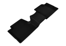 Load image into Gallery viewer, 3D MAXpider 2014-2020 Jeep Cherokee Kagu 2nd Row Floormats - Black - Main Product View