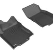 Load image into Gallery viewer, 3D MAXpider 2014-2020 Nissan Rogue/Rogue Sport Kagu 1st Row Floormat - Black - Main Product View