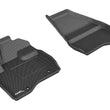 Load image into Gallery viewer, 3D MAXpider 2015-2016 Ford Explorer Kagu 1st Row Floormat - Black - Main Product View