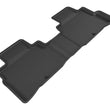 Load image into Gallery viewer, 3D MAXpider 2015-2018 Nissan Murano Kagu 2nd Row Floormats - Black - Main Product View