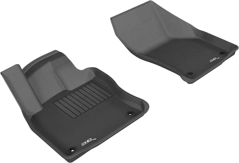 3D MAXpider KAGU 1st Row Floormat - Black | 2015-2017 Toyota Camry (L1TY17311509)