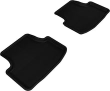 Load image into Gallery viewer, 3D MAXpider 2015-2018 Volkswagen Golf Kagu 2nd Row Floormats - Black - Main Product View