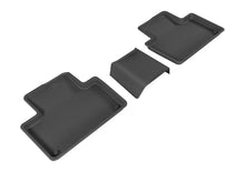 Load image into Gallery viewer, 3D MAXpider 2015-2019 Volvo XC90 Kagu 2nd Row Floormats - Black - Main Product View