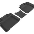 Load image into Gallery viewer, 3D MAXpider 2015-2020 Ford Edge Kagu 2nd Row Floormats - Black - Main Product View