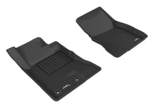 Load image into Gallery viewer, 3D MAXpider 2015-2020 Ford Mustang Kagu 1st Row Floormat - Black - Main Product View