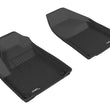 Load image into Gallery viewer, 3D MAXpider 2015-2020 Jeep Cherokee Kagu 1st Row Floormat - Black - Main Product View