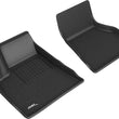 Load image into Gallery viewer, 3D MAXpider 2015-2020 Tesla Model S Kagu 1st Row Floormat - Black - Main Product View