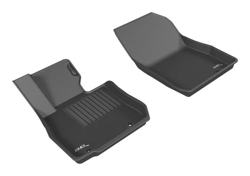 3D MAXpider 2016-2019 Mazda CX-3 Kagu 1st Row Floormat - Black - Main Product View