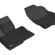 Load image into Gallery viewer, 3D MAXpider 2016-2019 Mazda CX-9 Kagu 1st Row Floormat - Black - Main Product View