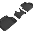 Load image into Gallery viewer, 3D MAXpider 2016-2019 Mini Clubman Kagu 2nd Row Floormats - Black - Main Product View