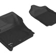 Load image into Gallery viewer, 3D MAXpider 2016-2019 Nissan Titan Crew Cab Kagu 1st Row Floormat - Black - Main Product View